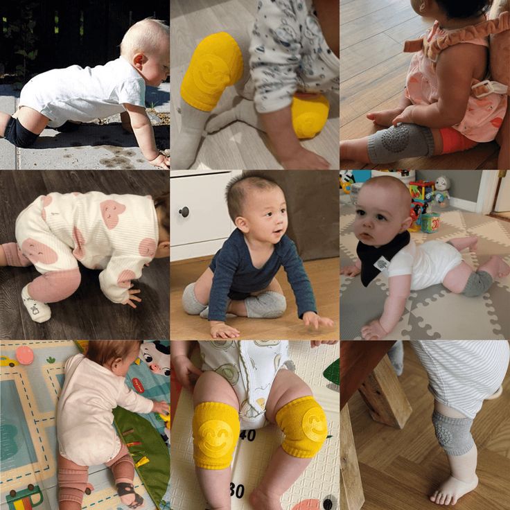 Rodilleras protectoras y Antideslizantes Para Bebes
