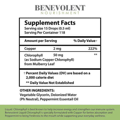 Clorofila Liquida Benevolent